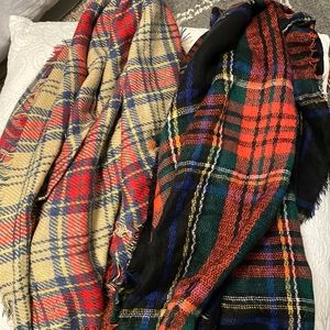 Old Navy Flannel Scarf bundle